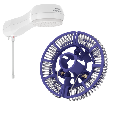 Resistência Chuveiro Eletrônico e-Litt 6800W 220V Enerbrás