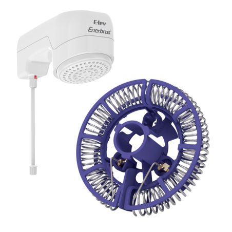 Resistência Chuveiro Eletrônico e-Lev 7500W 220V Enerbrás