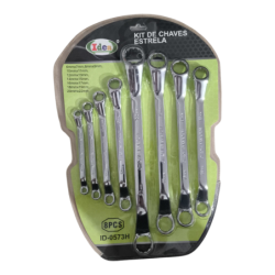 Chave Estrela Grande Kit 8 peças 6 a 22 mm. ID-0573H Idea