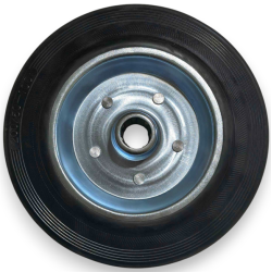 Roda para Carrinho 20 cm. Pneu Maciço 2,2 cm. ID-3460R Idea