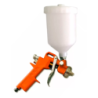Pistola de Pintura Tanque Topo 600 ml. Baixa pressão 2-3 HP ID-3815G Idea