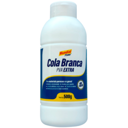 Cola Branca PVA Extra 500 g. Mundial Prime