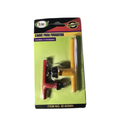 Chave para Mandril 2 pecas 13 mm. - 1/2" e 3/8" - 10 mm. ID-6296H Idea