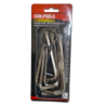 Chave Allen Niquelado 10 pcs. Chaveiro Golfield