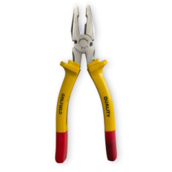 Alicate Universal Cabo Emborrachado 8" Niquelado Golfield