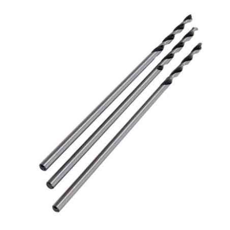 Broca Fibrocimento e Mourão 1/4" - 6,50 mm. x 250 mm. Jogo 3 peças Golfield