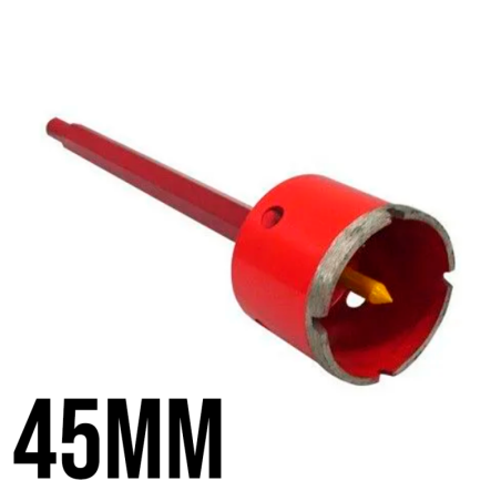 Serra Copo Diamantada 45 mm. com Haste Golfield