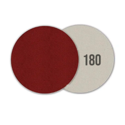 Disco de Lixa com Velcro 125 mm. sem furos Grão 180 Pacote 10 peças Golfield