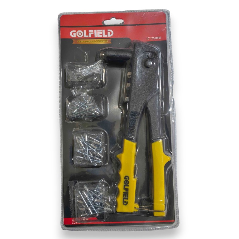 Alicate Rebitador com Rebite 10" Golfield