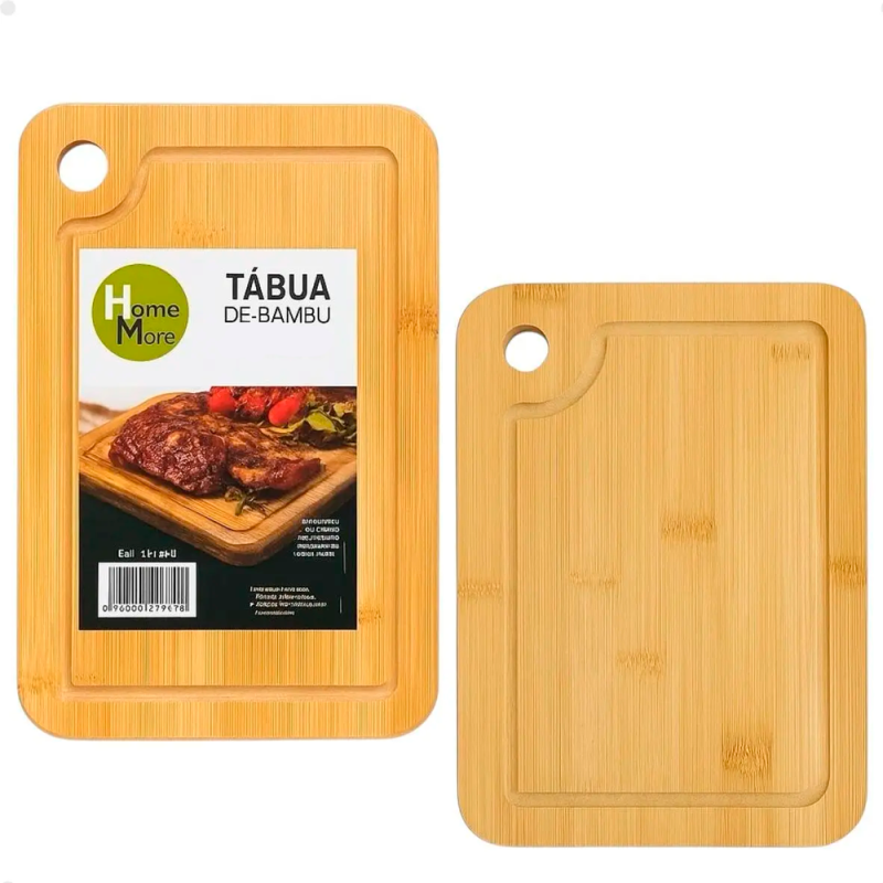 Tábua de Bambu 33 cm. x 22 cm. x 0.8 cm. HM554