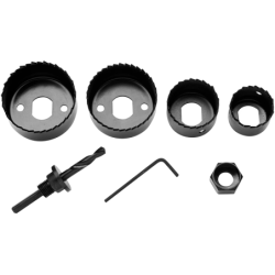 Serra Copo Madeira para Madeira Jogo 6 peças Golfield