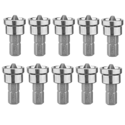 Bits Phillips PH2 com Limitador de Profundidade Kit 10 pçs. F-603 Saint Plus