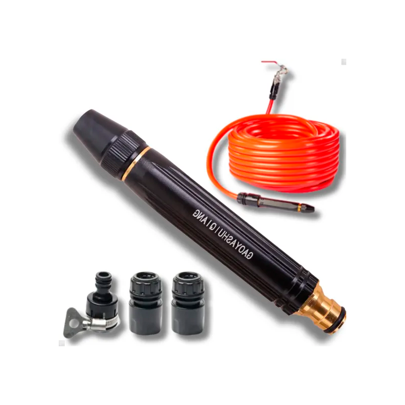 Esguicho Alta Pressão para Mangueira 1/2" Engate Rápido Kit 4 pçs. F-625 Saint Plus