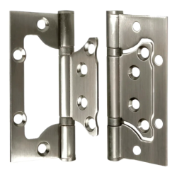 Dobradiça para Porta em Aço Inoxidável 10,5 cm. Kit 3 peças F-604 Saint Plus