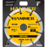Disco de Corte Serra Marmore  9" - 230 mm x 7 mm x 22,3 mm Segmentado DD-1500 Hammer