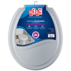 Assento Almofadado Envolvente Prime Cinza Escuro Herc