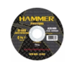 Disco de Corte 4,5" x 1/24" x 7/8" Inox  Pacote 10 peças Hammer