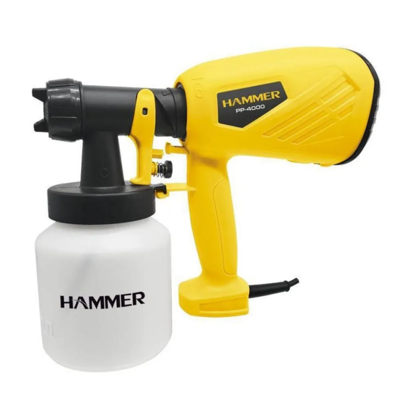 Pistola Pulverizadora 500 ml. 400W 220V PP-4000 Hammer