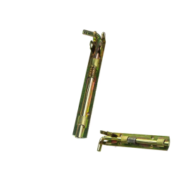 Trinco com Mola Bicromatizado para Porta de Ferro 25 cm. F-646 Saint Plus