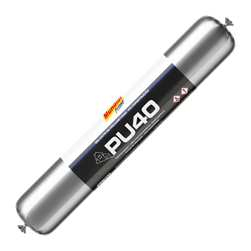 Selante de Poliuretano PU40 Branco 800 g. Salsicha Mundial Prime