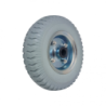 Roda Montada PU 2.50-4 Rolamento Rolete Eixo 3/4" A04260-PU Ajax