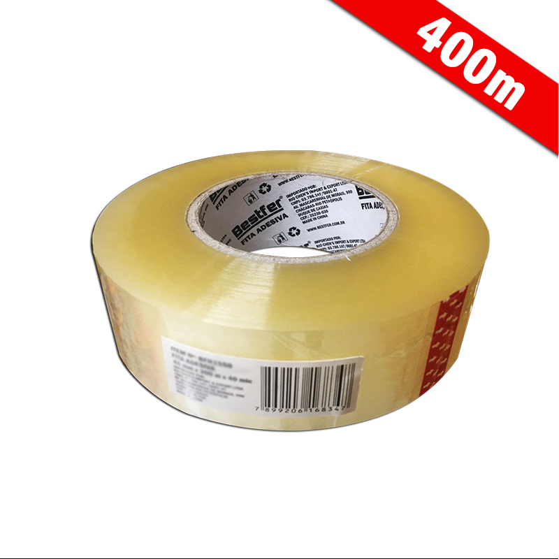 Fita Transparente para Embalagem 45 mm. x 400 m. BFH1499 Bestfer