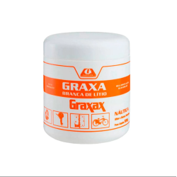 Graxa Branca de Lítio Graxax Pote 500 g. Garin
