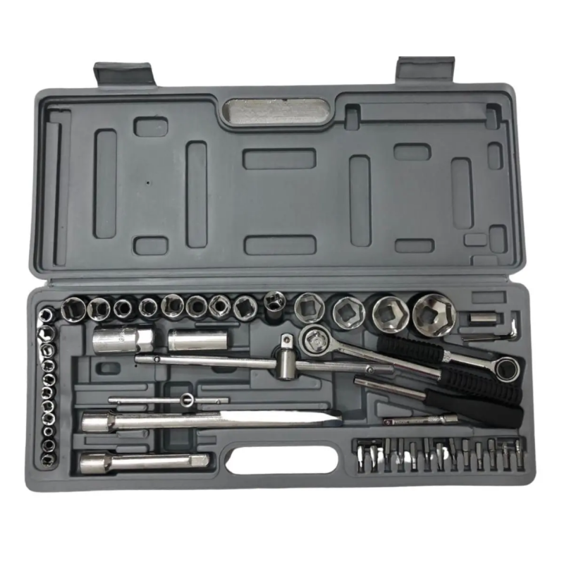 Soquete c/Catraca Sextavado Jogo 52 peças ID-2101K Idea