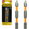 Bits Pontas Duplas Magnéticas 70 mm. 2 peças Philips e Fenda SQ-4314
