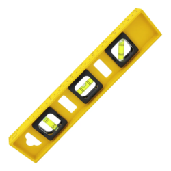 Nivel Plástico Profissional 30 cm. F-547 Saint Plus