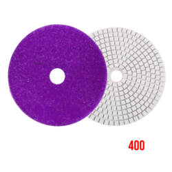 Disco de Polimento e Lixamento para Granito e Concreto 400 Caixa 10 peças F-480 Saint Plus