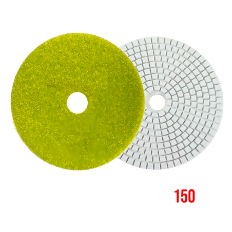 Disco de Polimento e Lixamento para Granito e Concreto 150 Caixa 10 peças F-477 Saint Plus