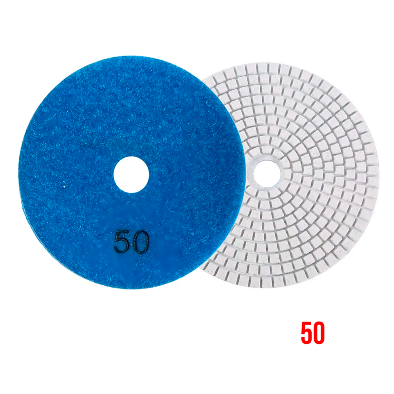 Disco de Polimento e Lixamento para Granito e Concreto 50 Caixa 10 peças F-475 Saint Plus