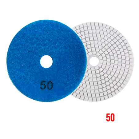 Disco de Polimento e Lixamento para Granito e Concreto 50 Caixa 10 peças F-475 Saint Plus