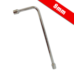 Chave Biela L Longa 08 mm. CRV - Cromo Vanadium BFH-1232 Bestfer