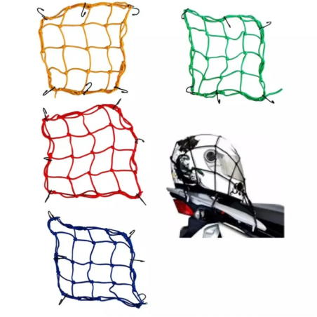 Elástico de Carga tipo Aranha para Moto 6 ganchos Rede SQ-2868N