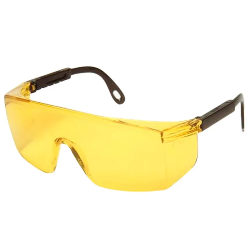 Oculos de Protecao Modelo Jaguar II Amarelo Kalipso