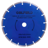 Disco de Corte Serra Marmore  9" - 230 mm x 7 mm x 22,2 mm Segmentado Golfield