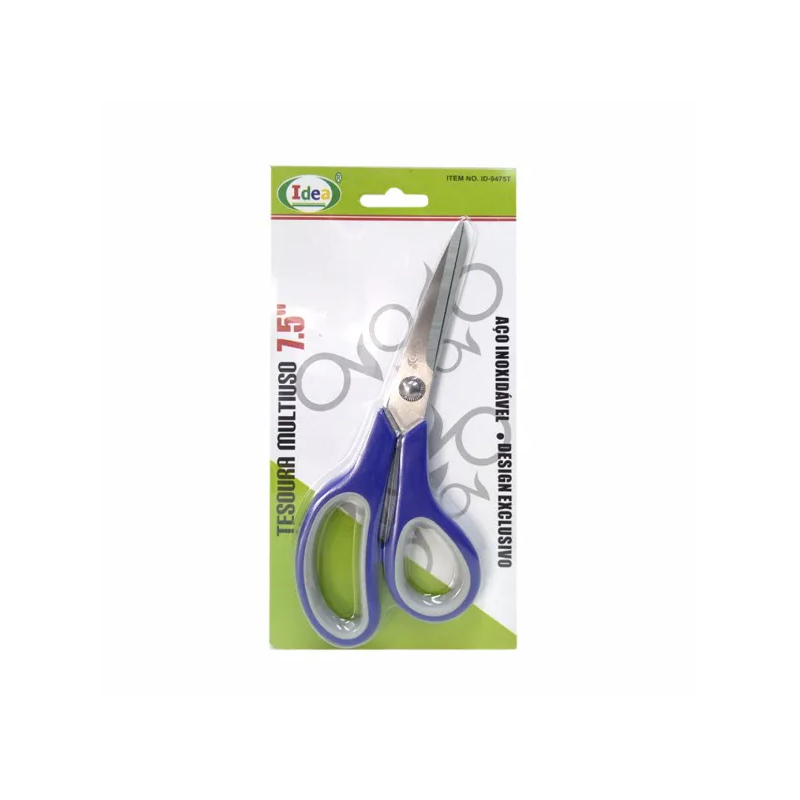 Tesoura Multiuso 7,5" - 19 cm. ID-9475T Idea