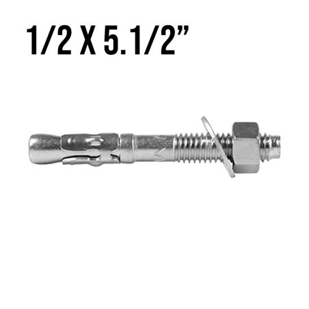 Chumbador PBA 1/2" x 5.1/2" Unidade Âncora