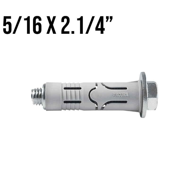Chumbador CBN Nylon 3/8" x 3.1/2" Unidade Âncora