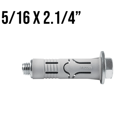 Chumbador CBN Nylon 3/8" x 3.1/2" Unidade Âncora