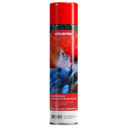 Tinta Spray 400ml. Vermelho Etaniz