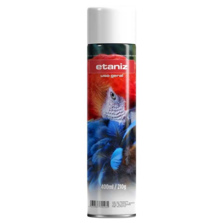 Tinta Spray 400ml. Branco Fosco Etaniz