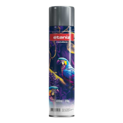Tinta Spray 400ml. Metálico Grafite Etaniz