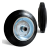 Roda Borracha com Núcleo Aço Zincado 8" - 200 mm. Cap. 150 Kg. Beltools