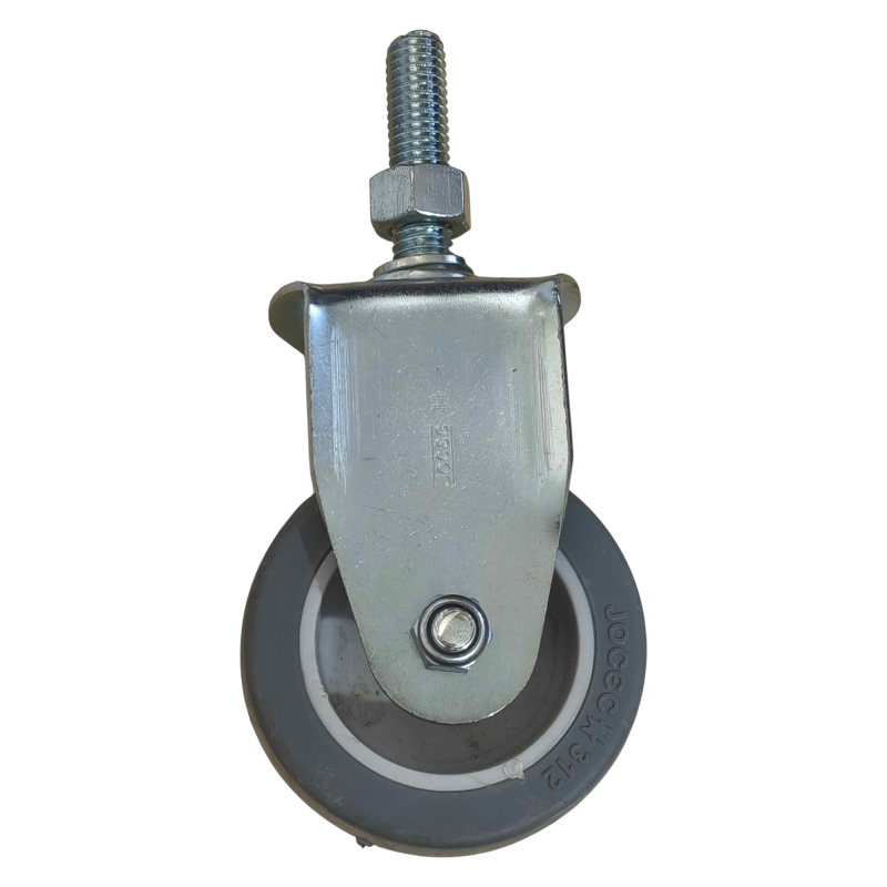 Rodízio Base Fixa com Parafuso 3" - 75 mm. Jocec