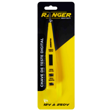 Chave Teste Digital 12V a 250V RTE-1200 Ranger