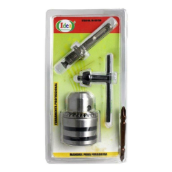 Kit Mandril para Furadeira 13 mm. - 4 peças ID-9313H Idea