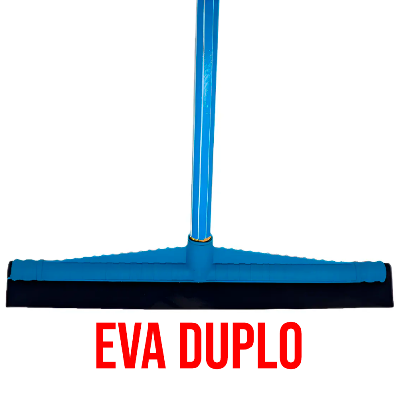 Rodo Plástico 40 cm. Abas em EVA Cabo 1,20 m. Compel